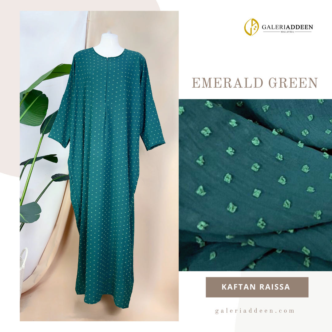 raissa emerald kaftanraissa_galeriaddeen