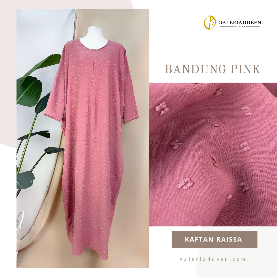 raissa in bandung pink kaftanraissa_galeriaddeen