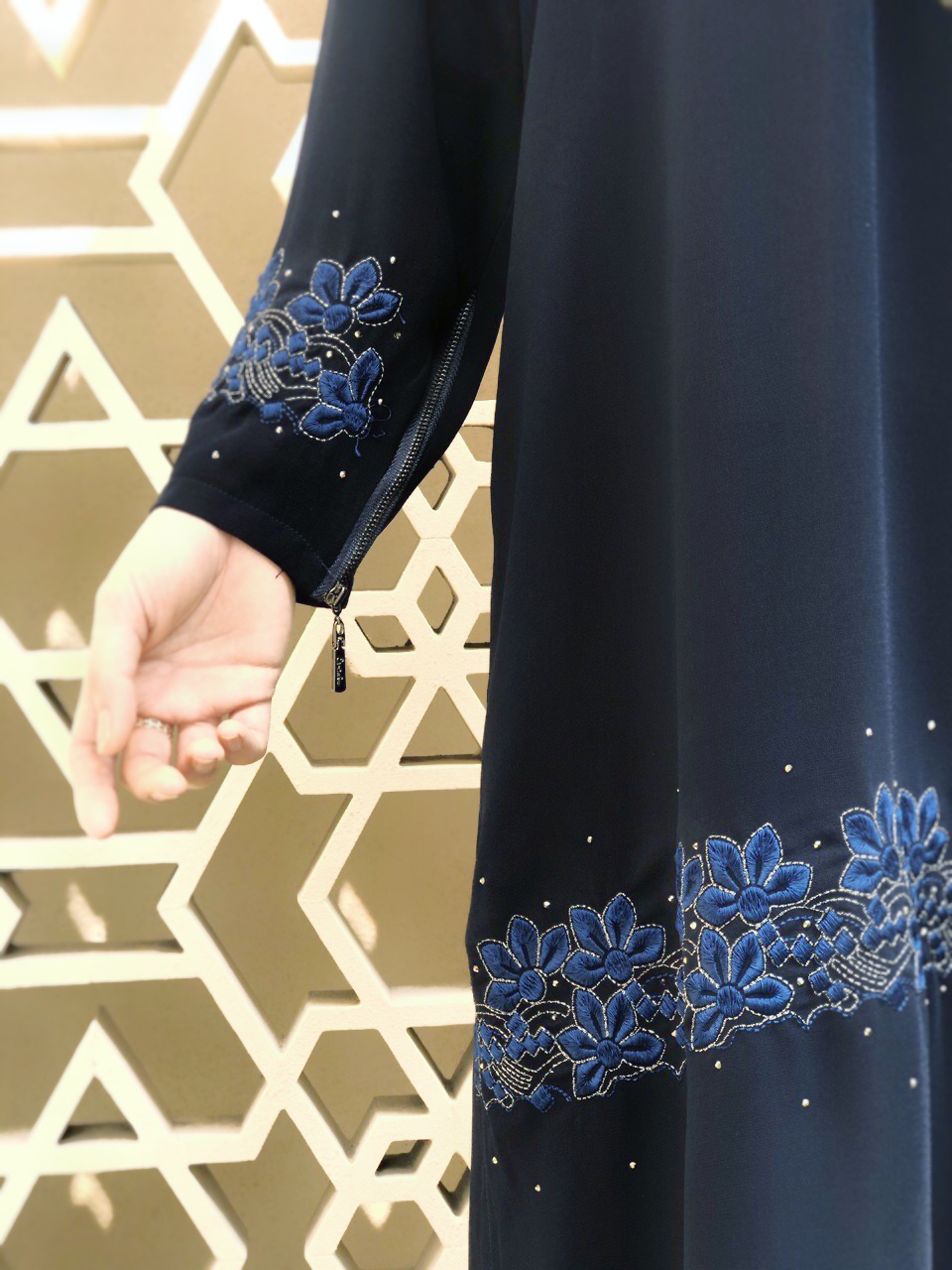 zahrah blue pocket