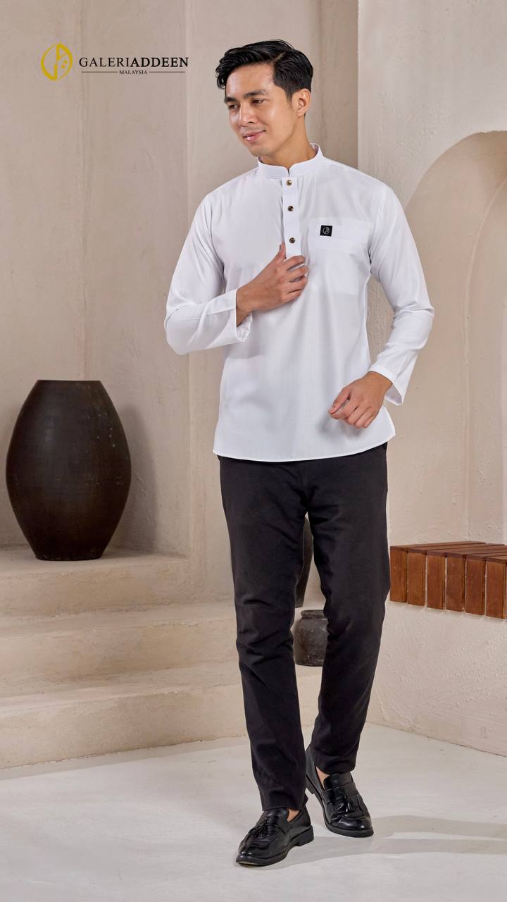 kurta emeer white full kurtaemeer_bygaleriaddeen