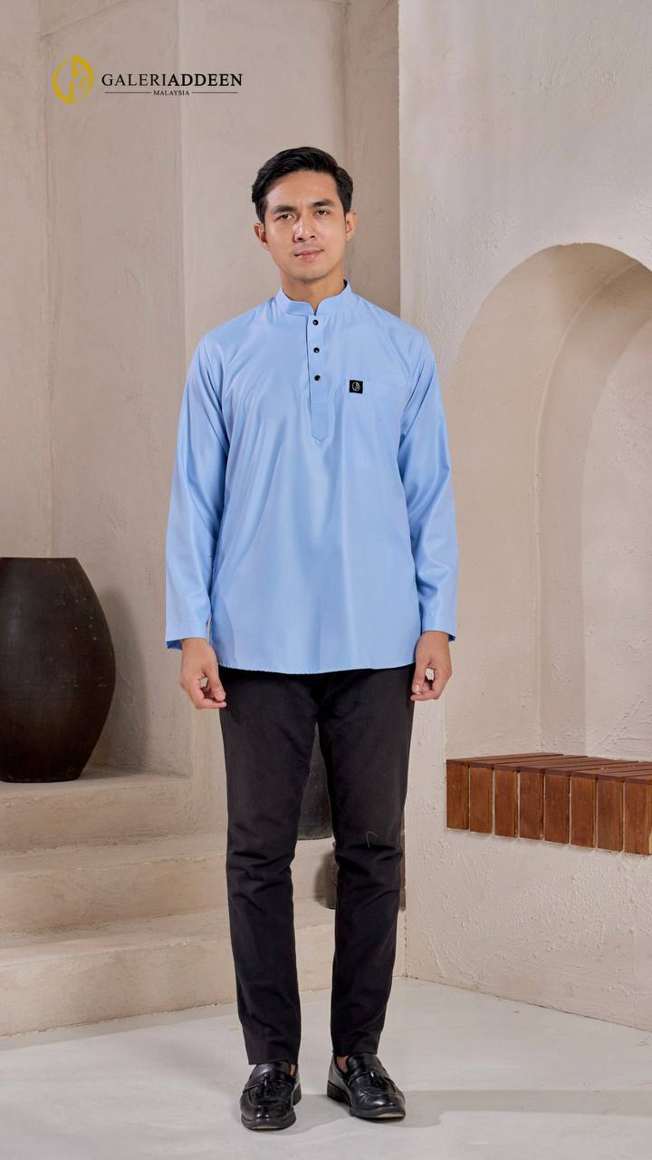 Kurta umair baby blue full 1 kurtaumair_bygaleriaddeen