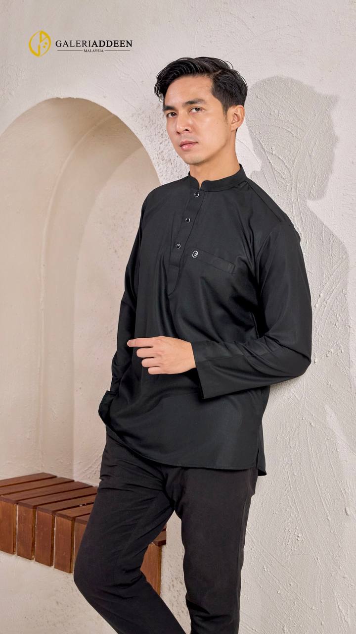 Kurta umair black full 2 kurtaumair_bygaleriaddeen