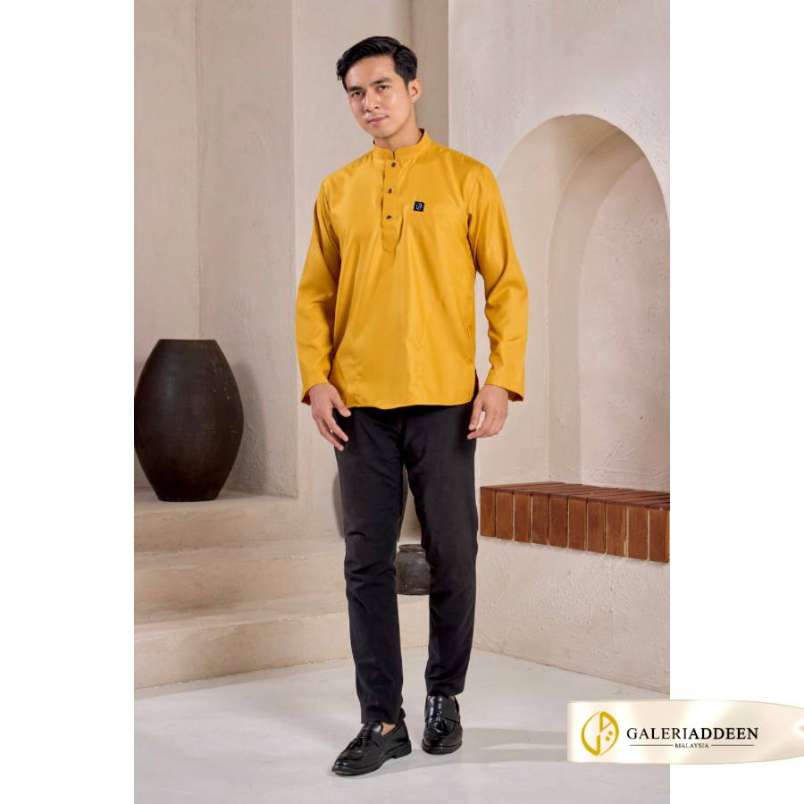 Kurta umair mustard cover kurtaumair_bygaleriaddeen