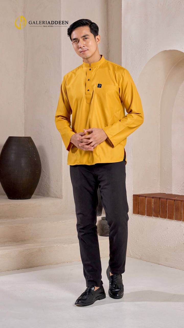 Kurta umair mustard full 2 kurtaumair_bygaleriaddeen