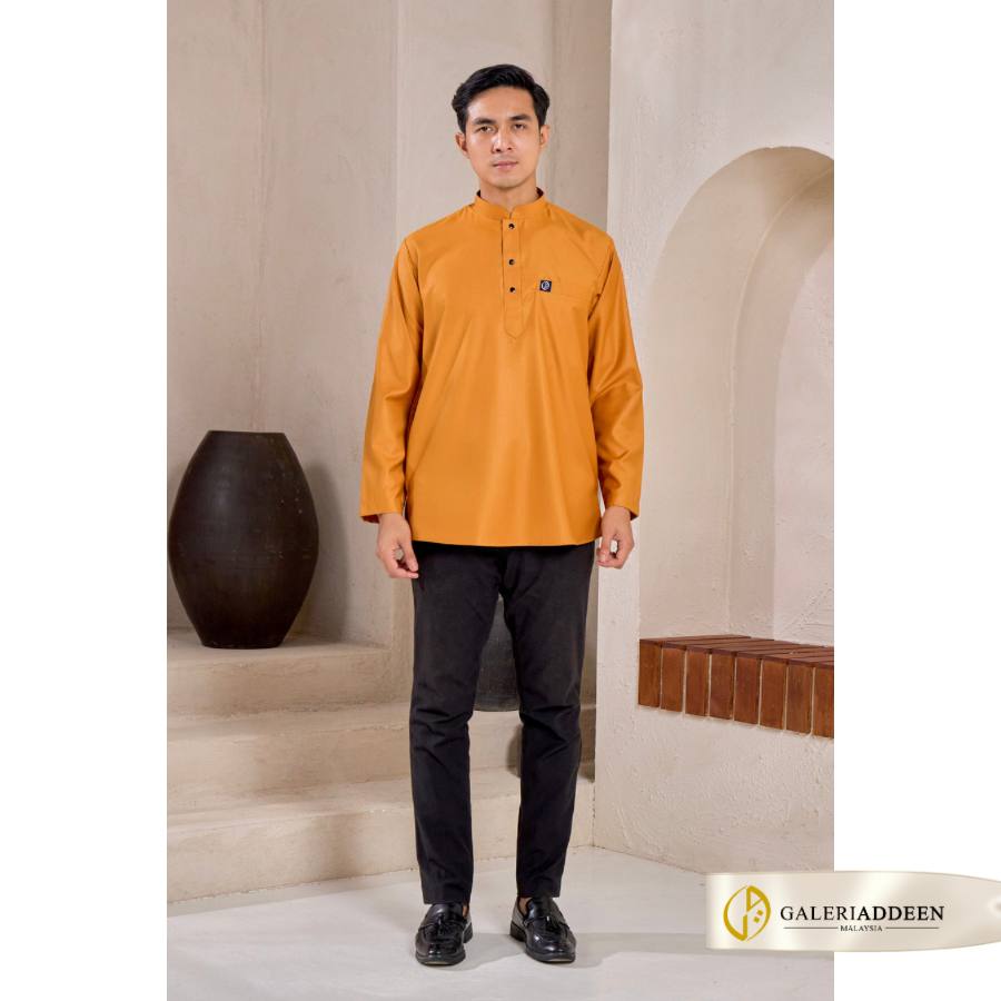 Kurta umair orange cover kurtaumair_bygaleriaddeen