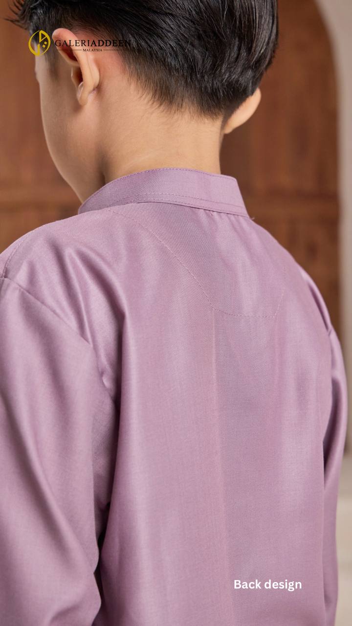kurta yusuf in dusty purple back design kurtayusuf_bygaleriaddeen