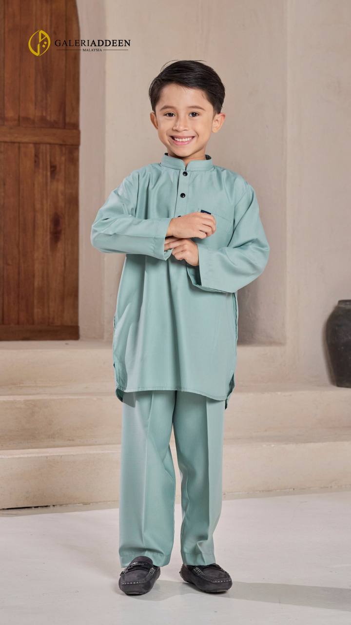kurta yusuf in mint blue full kurtayusuf_bygaleriaddeen