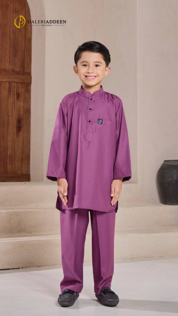kurta yusuf in plum purple full kurtayusuf_bygaleriaddeen