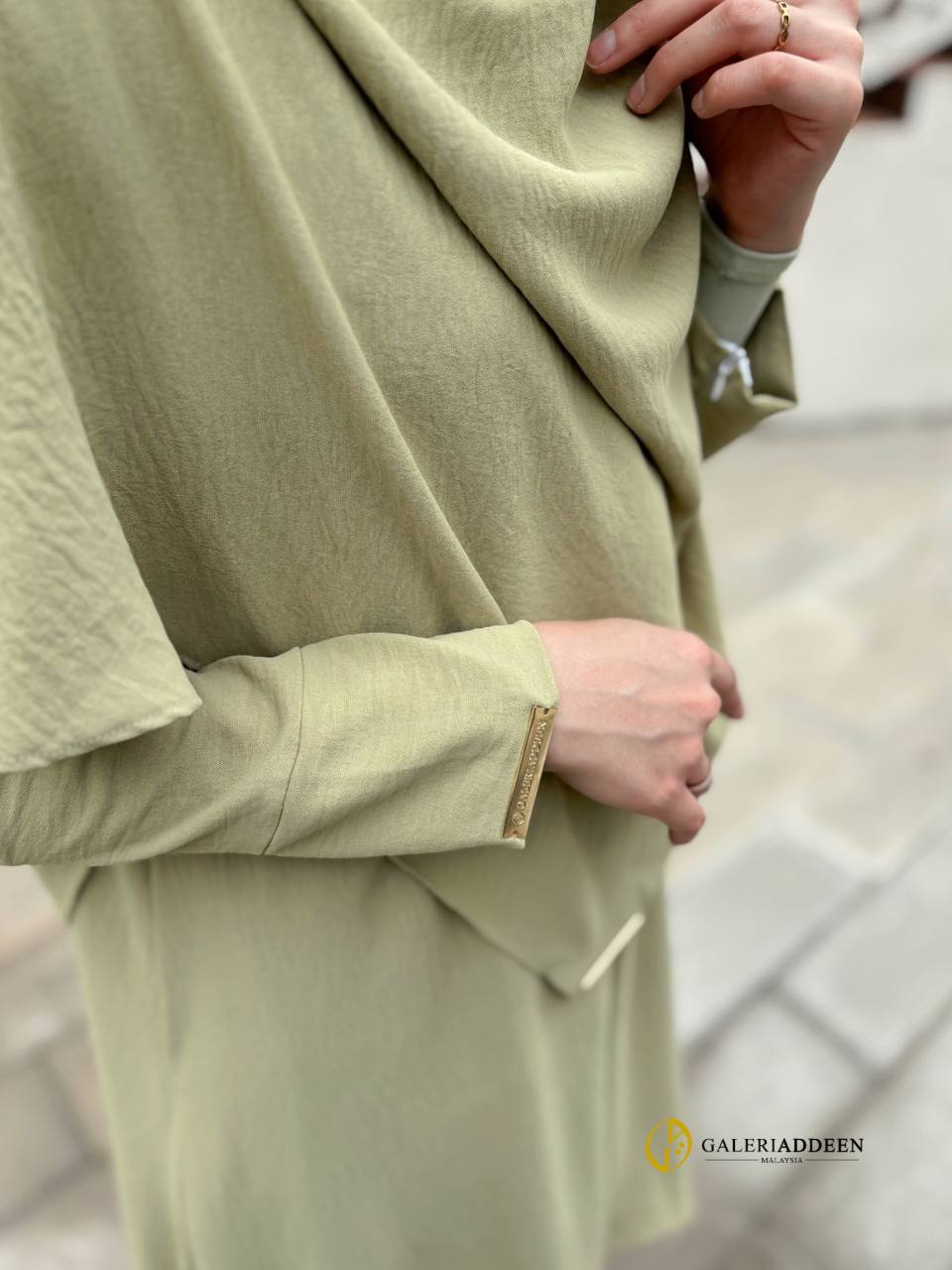 ilmira set matcha sleeves ilmiraumrahset_bygaleriaddeen