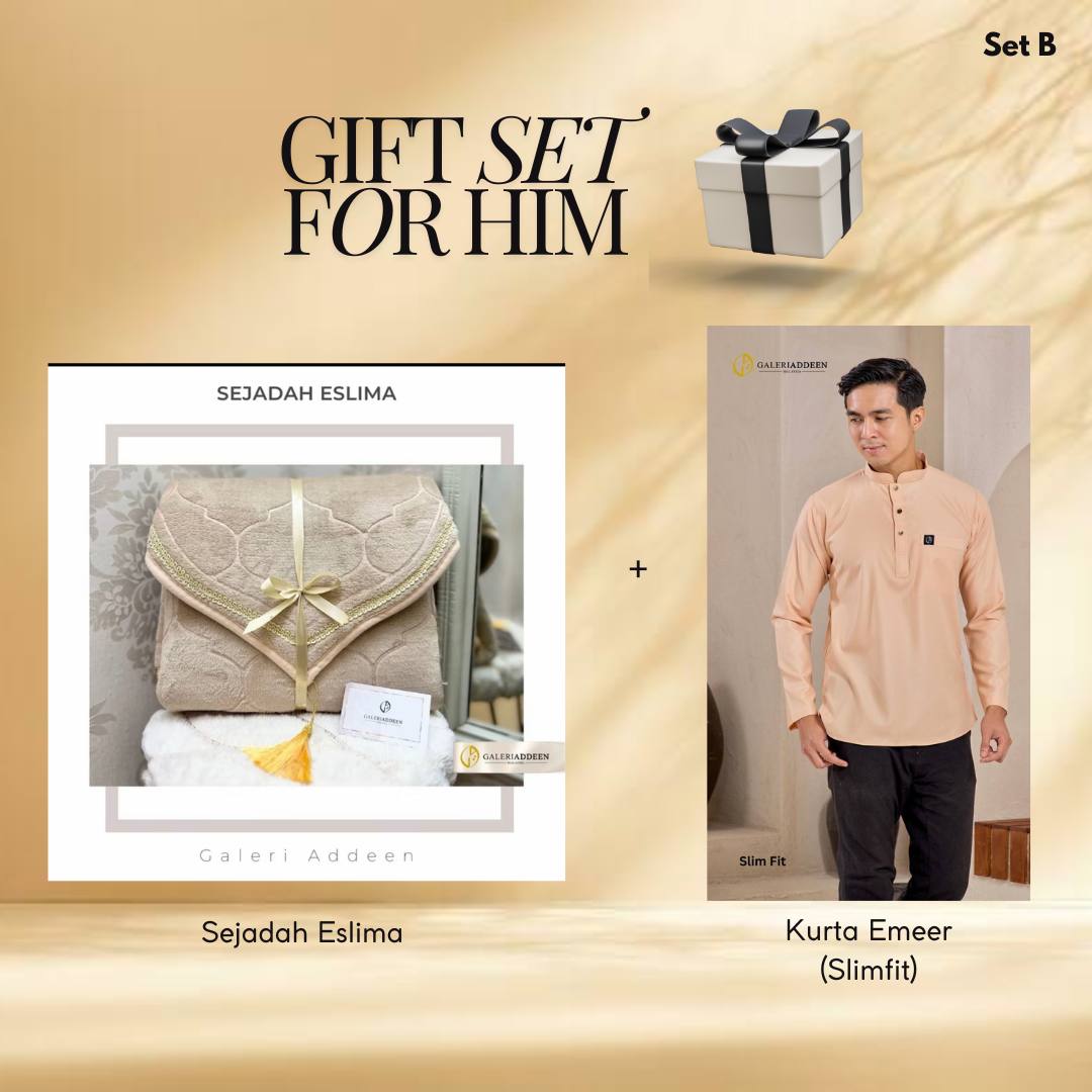 set gift cream(eslima) , peach setgift_bygaleriaddeen