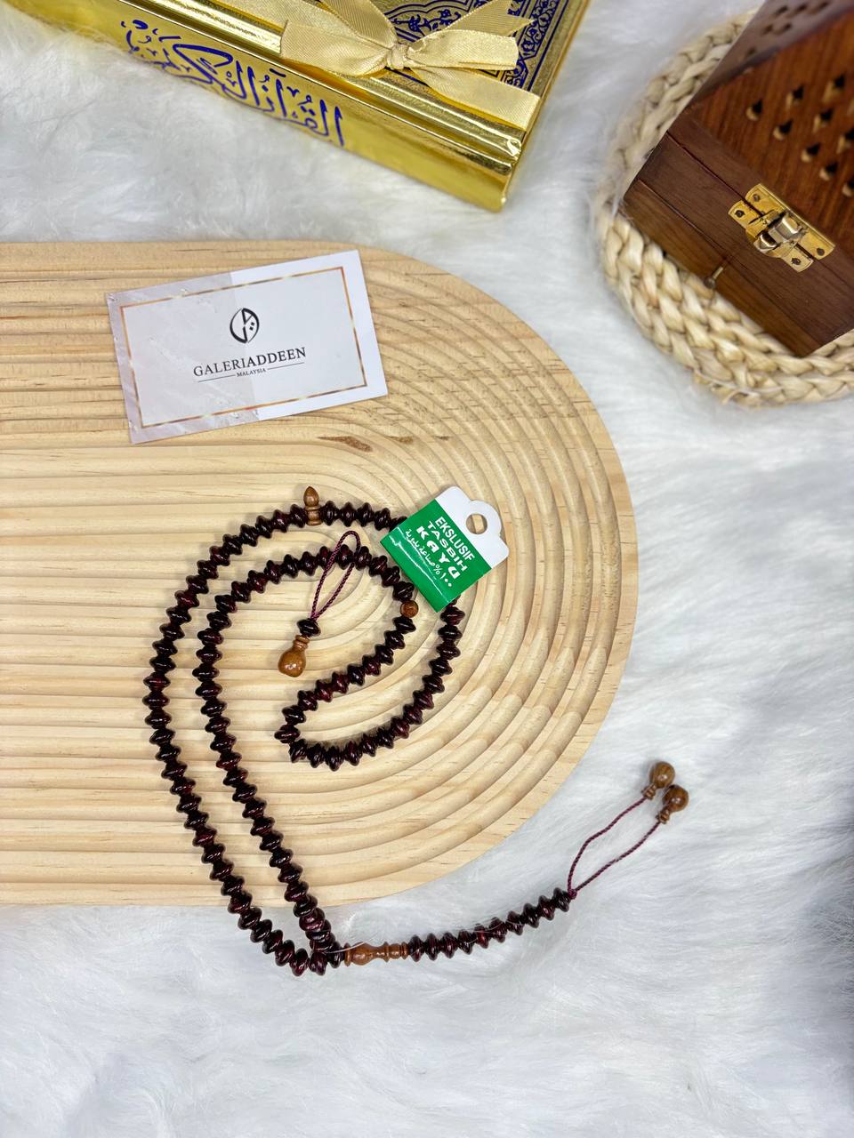 tasbih haji kayu koka 99 beads 7mm k20 tasbihkayukoka_bygaleriaddeen