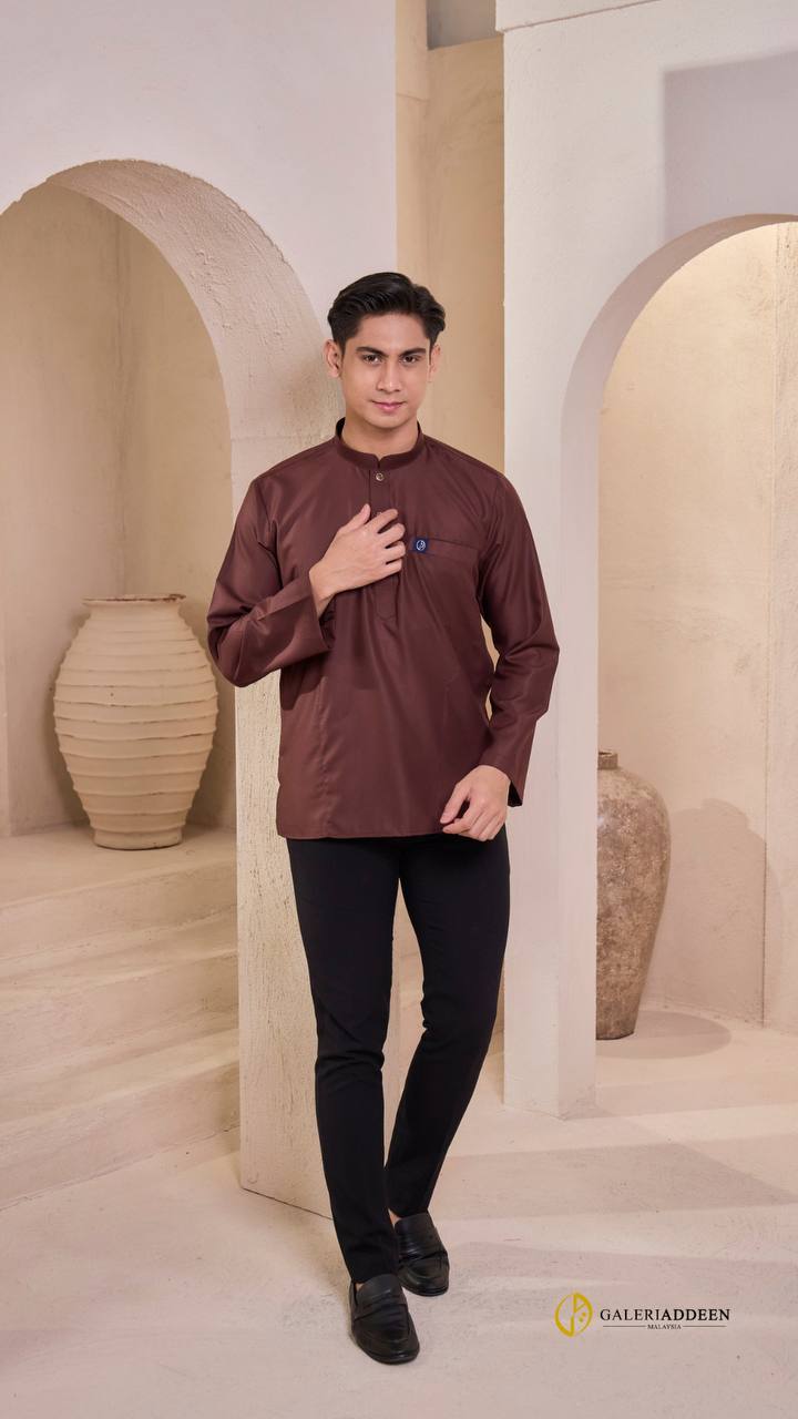 kurta umair rich brown full kurtaumair_bygaleriaddeen