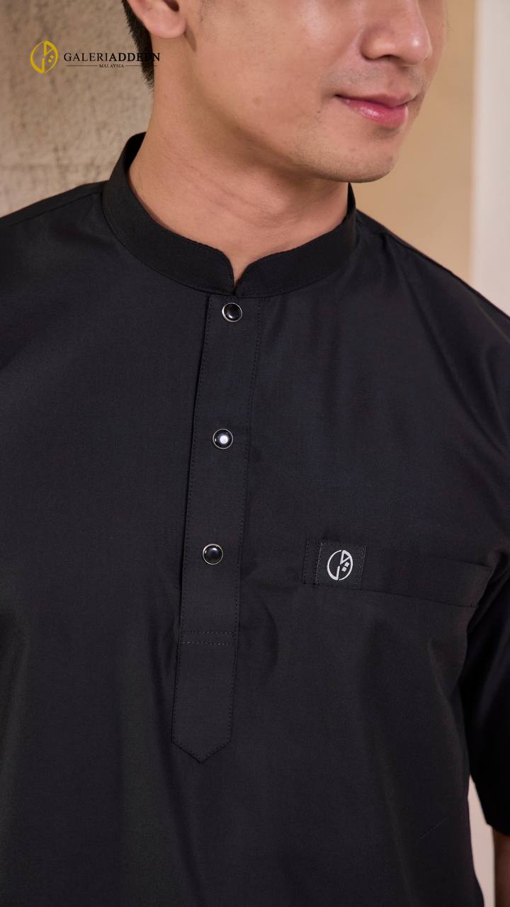 rizq 2.0 black button deets kurtarizq_bygaleriaddeen