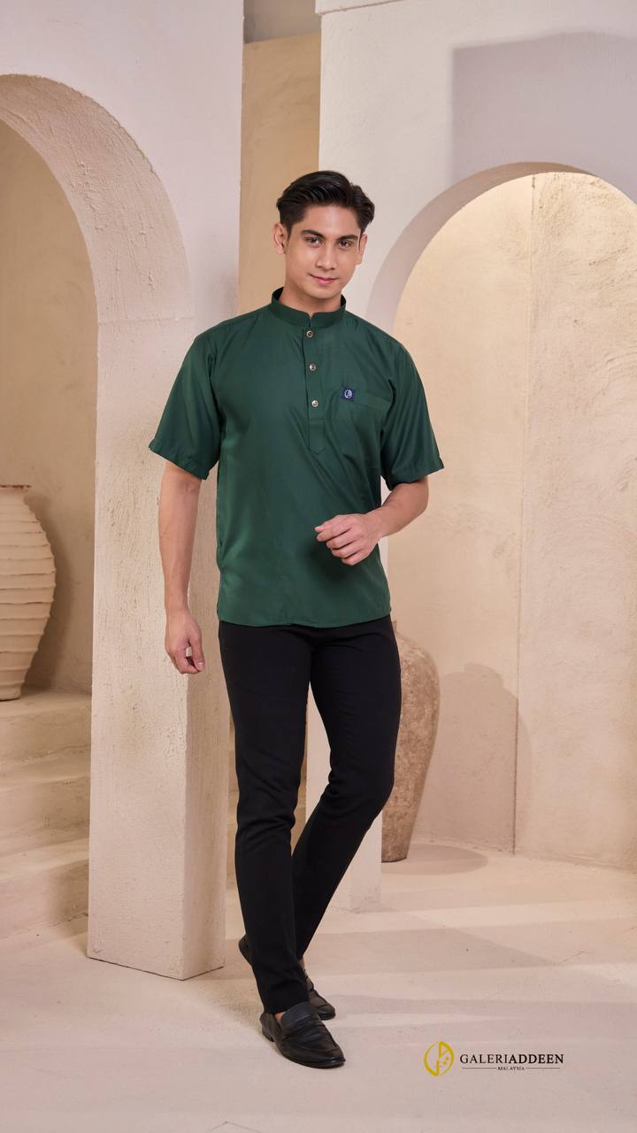 rizq 2.0 emerald green full kurtarizq_bygaleriaddeen