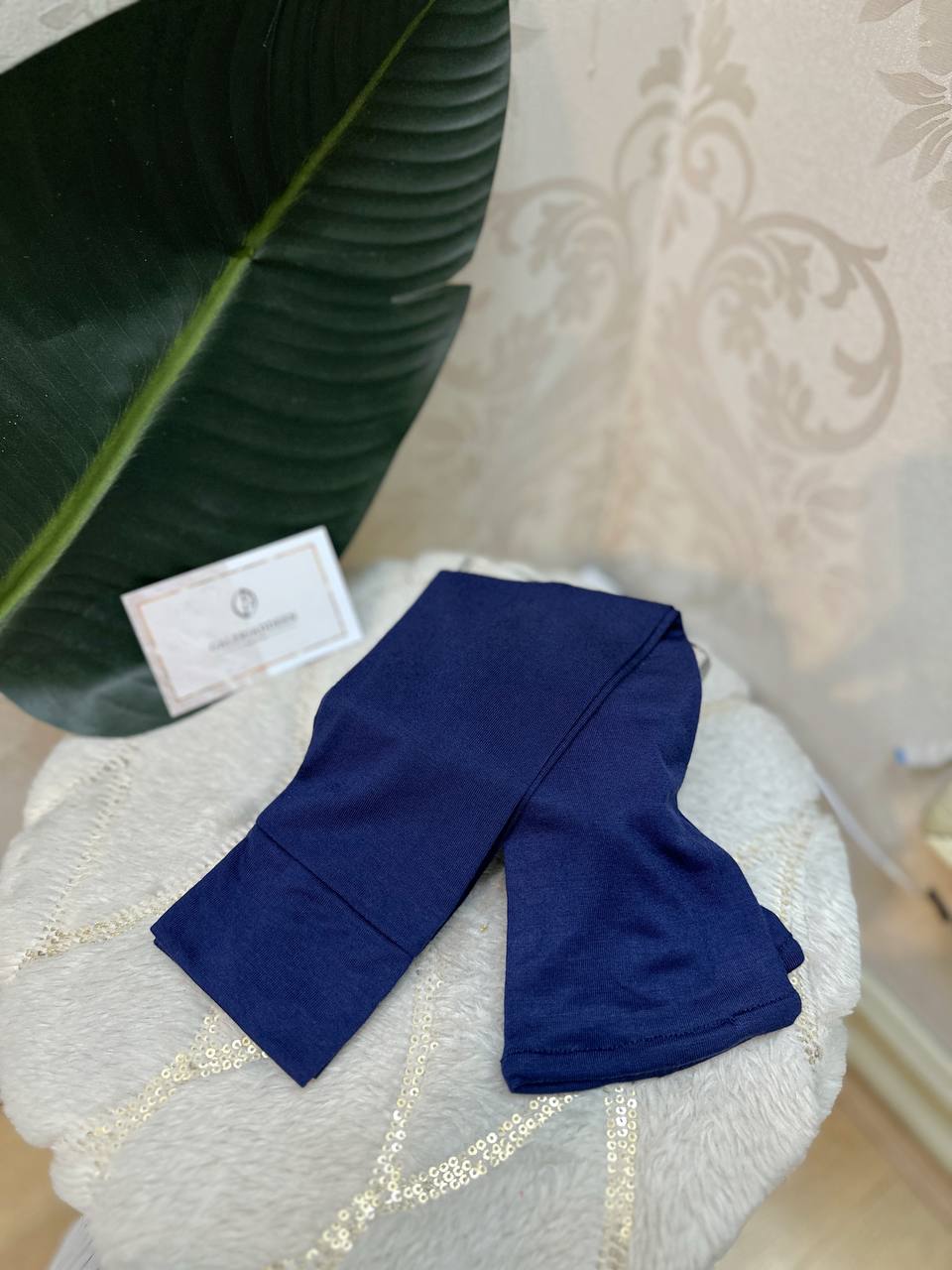 soft cotton navy blue softcottonhandsock_bygaleriaddeen