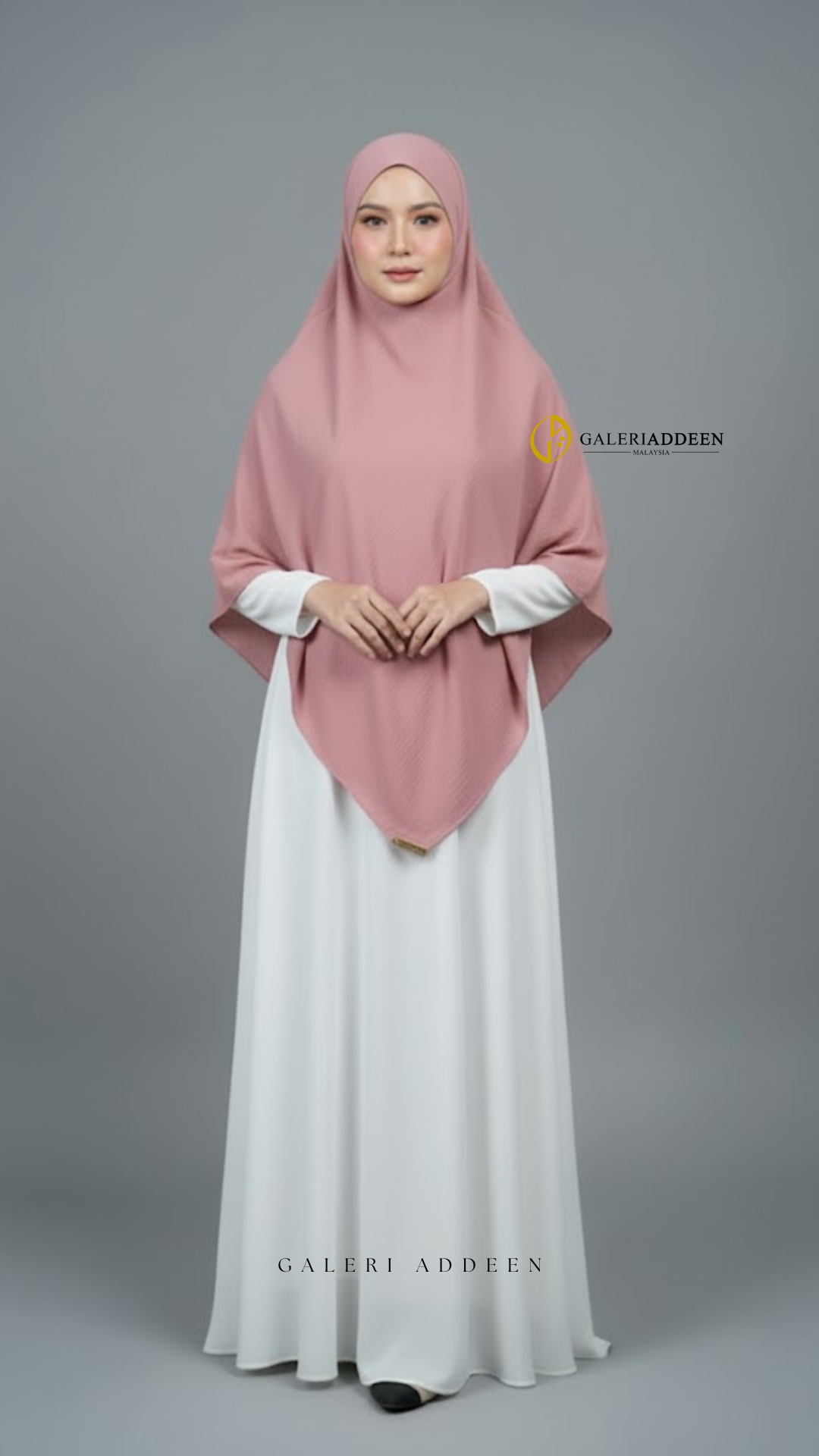 eliyah khimar full in blush eliyahkhimarhajiumrah_bygaleriaddeen