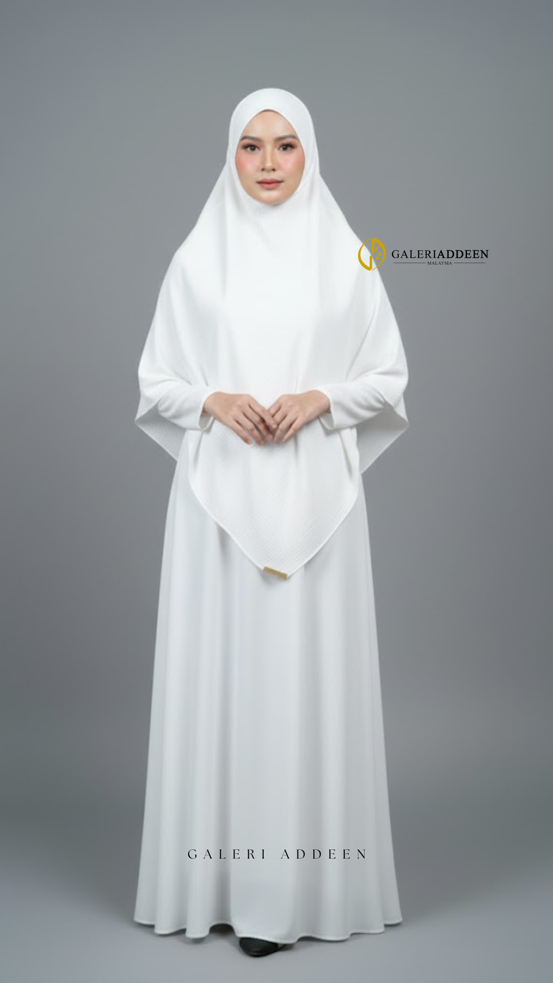 eliyah khimar full in white eliyahkhimarhajiumrah_bygaleriaddeen