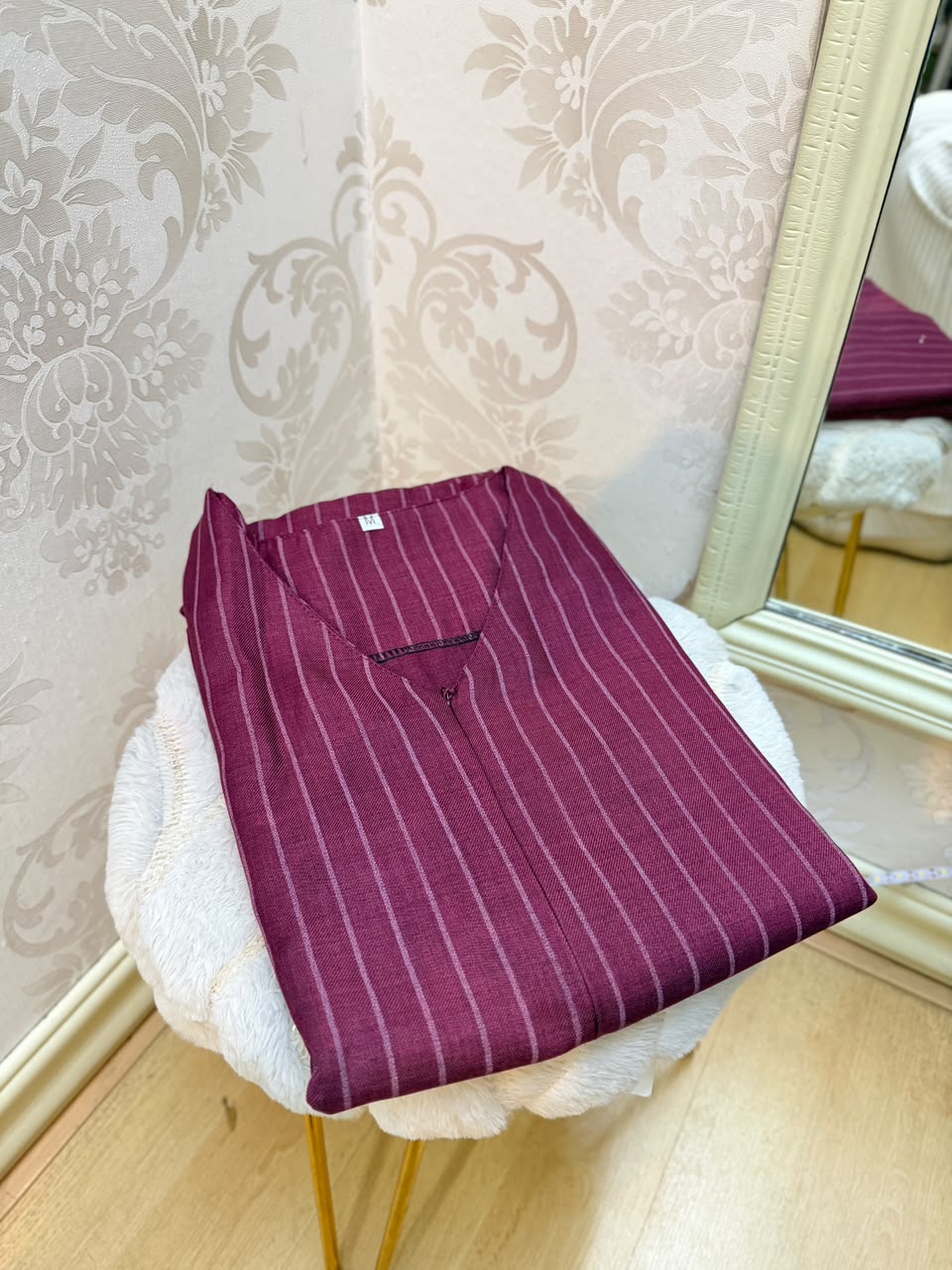 abaya salama burgundy