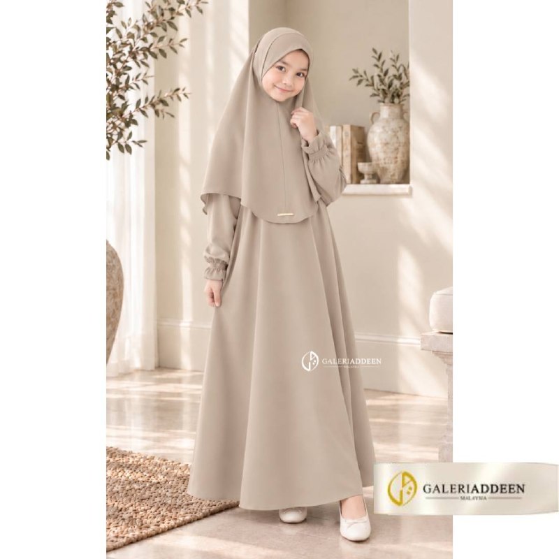 Issra Abaya Kids in nude cover issraabayakids_bygaleriaddeen