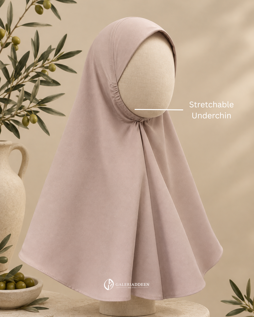 Issra Abaya Kids khimar deets